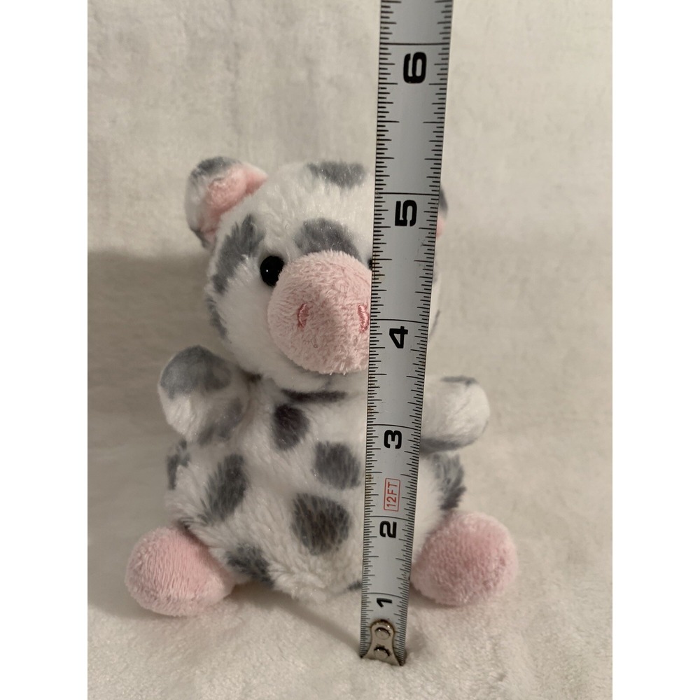 5" Aurora World Palm Pals Plush - Piggles Spotted Piglet Beanie Stuffed Animal‎ - Picture 10 of 10